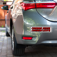 Load image into Gallery viewer, Common Sense Conservative Bumper Sticker