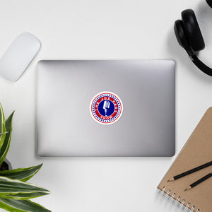 Joe Pags Show Sticker - Red White and Blue
