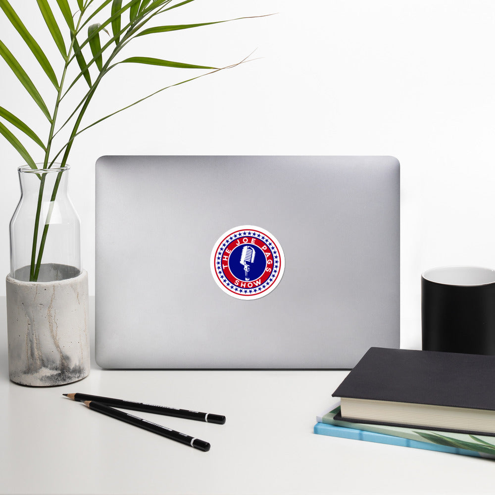 Joe Pags Show Sticker - Red White and Blue