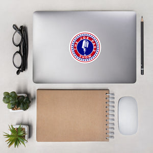 Joe Pags Show Sticker - Red White and Blue